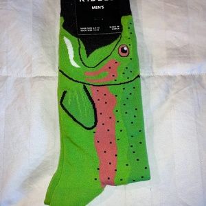 NWT - K Bell Men's Salmon Socks